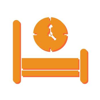 Bedtime Routine Icon Design vector