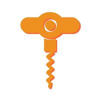 Wine Opener Icon Design vector