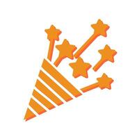 Party Horn Icon Design vector
