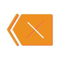 Delete Icon Design vector