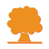 Deciduous Tree Icon Design vector