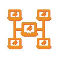 Connection Icon Design vector