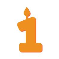 Age Number Icon Design vector