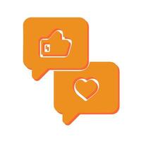 User Feedback Icon Design vector