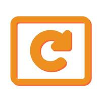 Refresh Symbol Icon Design vector