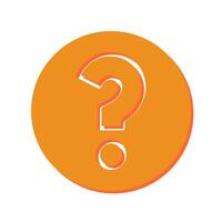 Help Button Icon Design vector