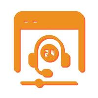 Support Forum Icon Design vector