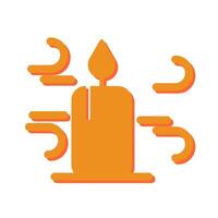 Blowing Candles Icon Design vector