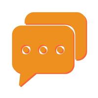 Chat Icon Design vector