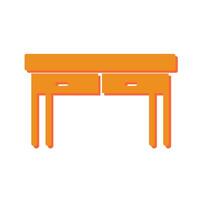 Table Icon Design vector