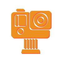 Camera Accessories Icon Design vector