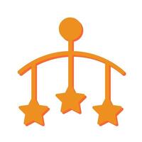 Crib Dreams Icon Design vector
