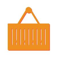 Barcode Sales Icon Design vector