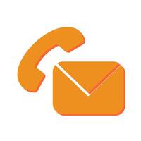 Support Email Icon Design vector