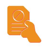 Resignation Icon Design vector