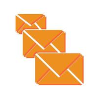 Priority Mail Icon Design vector