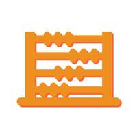 Abacus Icon Design vector