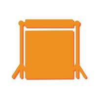 Photography Backdrops Icon Design vector