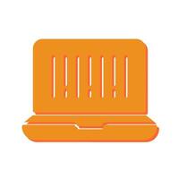 Barcode Reader App Icon Design vector