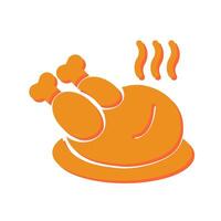 Chicken Icon Design vector