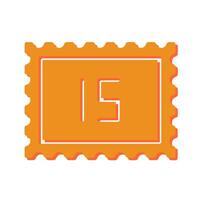 Postage Due Icon Design vector