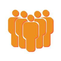 Diversity and Inclusion Icon Design vector