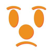 Clown Nose Icon Design vector
