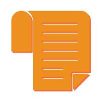Document Icon Design vector