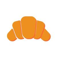 Croissant Icon Design vector
