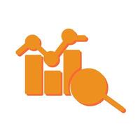 Data Analytics Icon Design vector