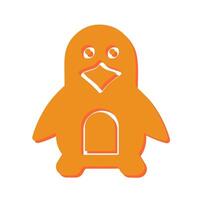 Penguin Icon Design vector