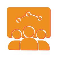 Training Program Icon Design vector