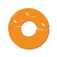 Doughnut Icon Design vector