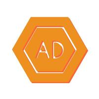 Ad Blocker Icon Design vector