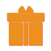 Gift Wrap Icon Design vector
