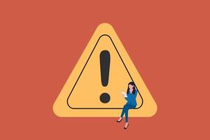 Software employe working fix the errors. concept programming, digital products code, and anti virus vector