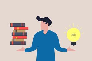 Work life balance concept that describes the ideal situation in which an employee can split time and energy vector