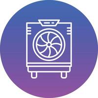 Cooler Illustration Icon vector