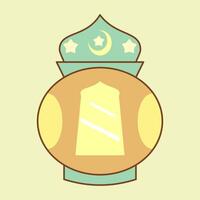 Unique Ramadan Lantern vector