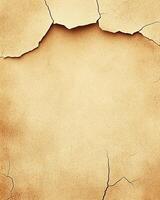 A brown paper texture with small and very subtle cracks in a warm tone photo
