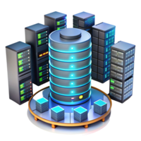 Centralized Data Server Cluster High-Performance png