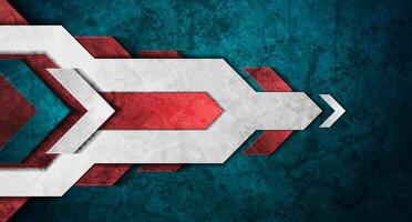 Abstract techology grunge geometric background vector
