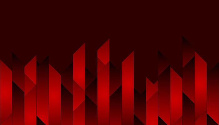 Dark red hi-tech geometric abstract background