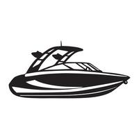 Seafaring Dreams Boat Clipart Illustration Design vector