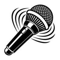 Microphone for Business Branding vector