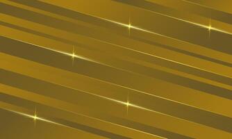 Abstract golden background with stripes and lights illustration. Eps 10 vector