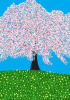 The Refreshing Power of Spring and Rural Life. vector