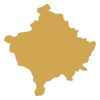 Kosovo element flag national material design vector