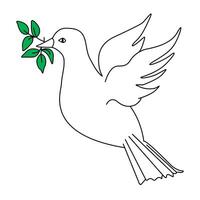 white bird Fiji element flag national material design vector
