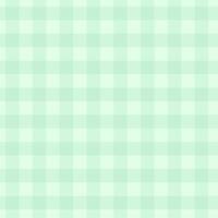Gingham green light plaid pattern texture vector